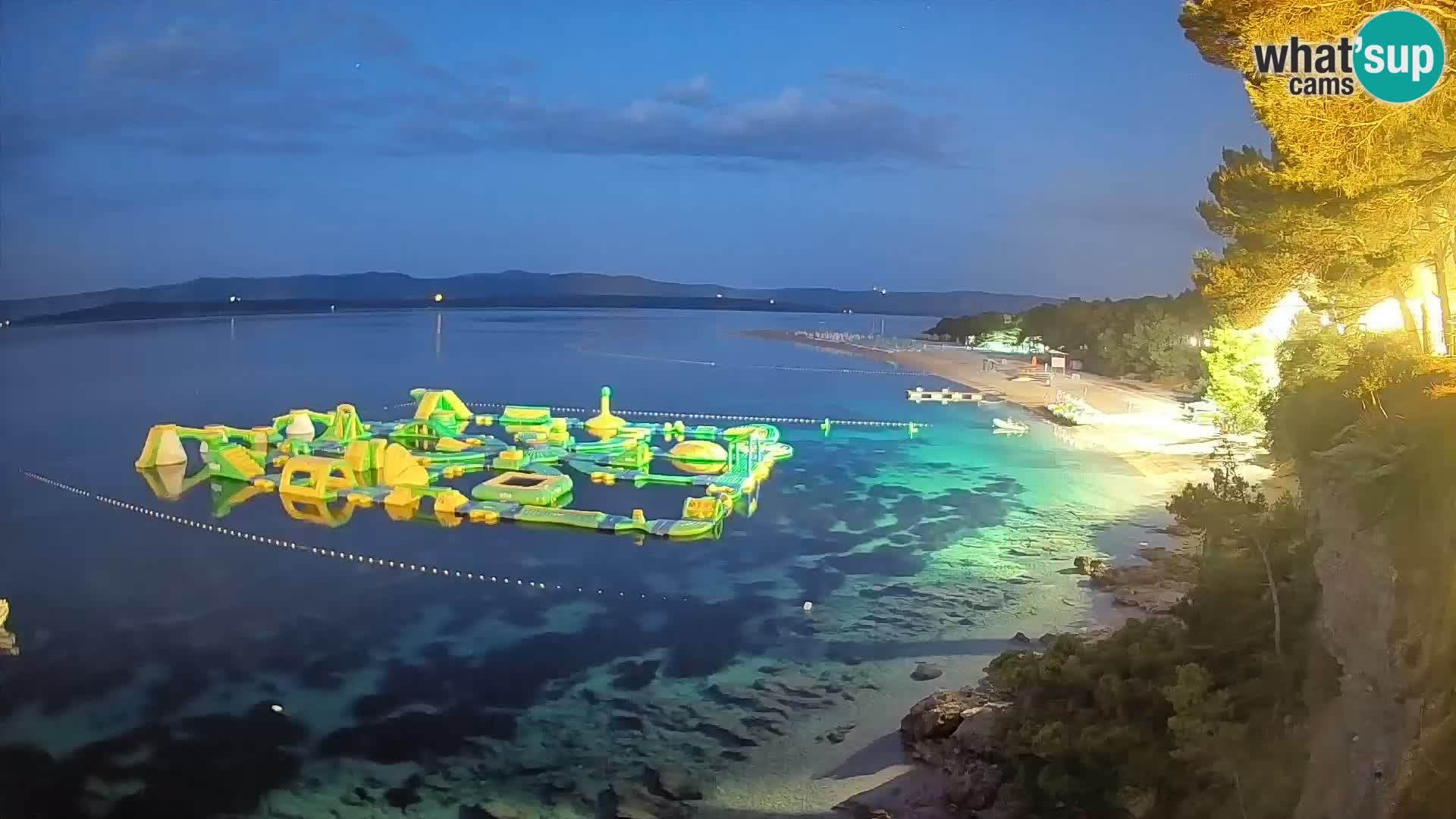 Webcam Bol Zlatni Rat – Vue en direct depuis l’île de Brač