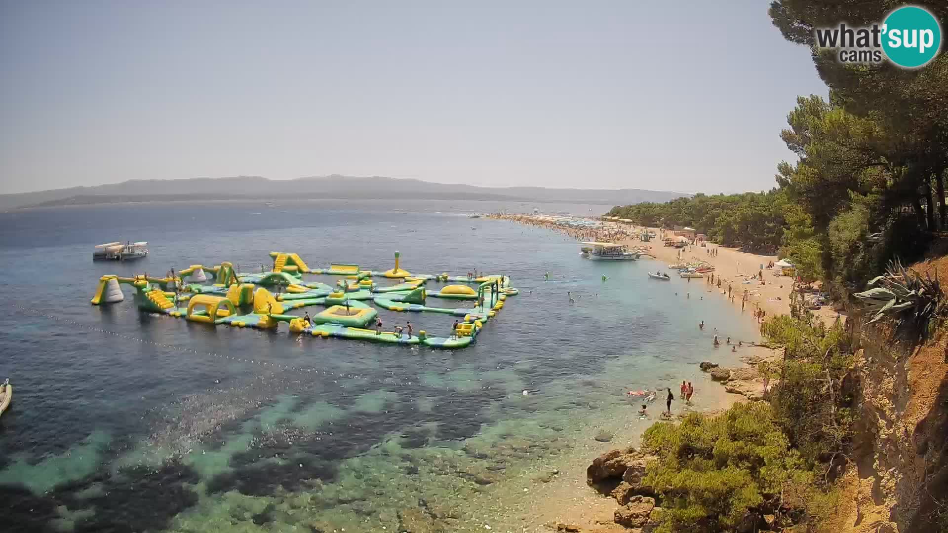 Webcam Bol Zlatni Rat – Vue en direct depuis l’île de Brač