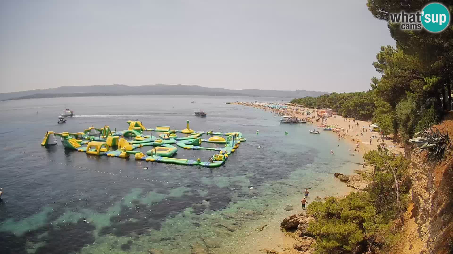 Webcam Bol Zlatni Rat – Vue en direct depuis l’île de Brač