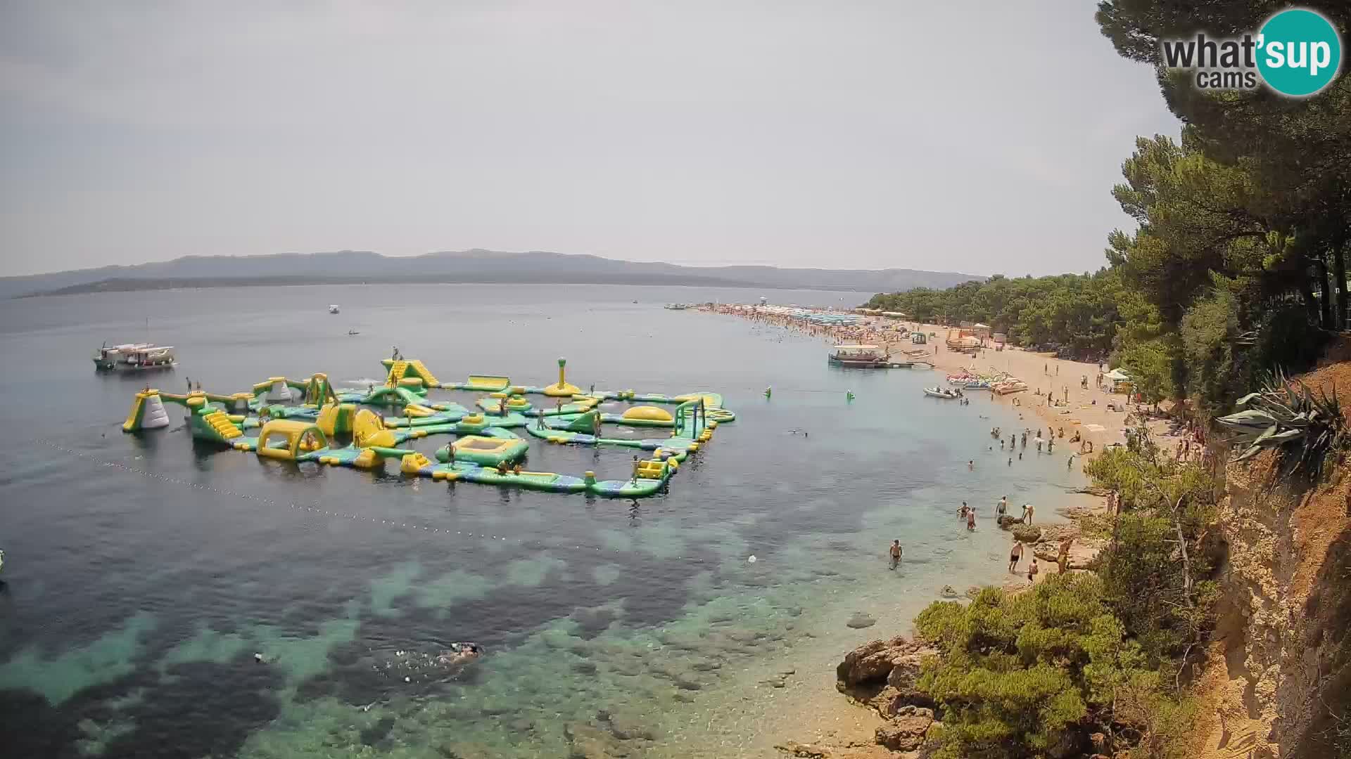 Webcam Bol Zlatni Rat – Vue en direct depuis l’île de Brač