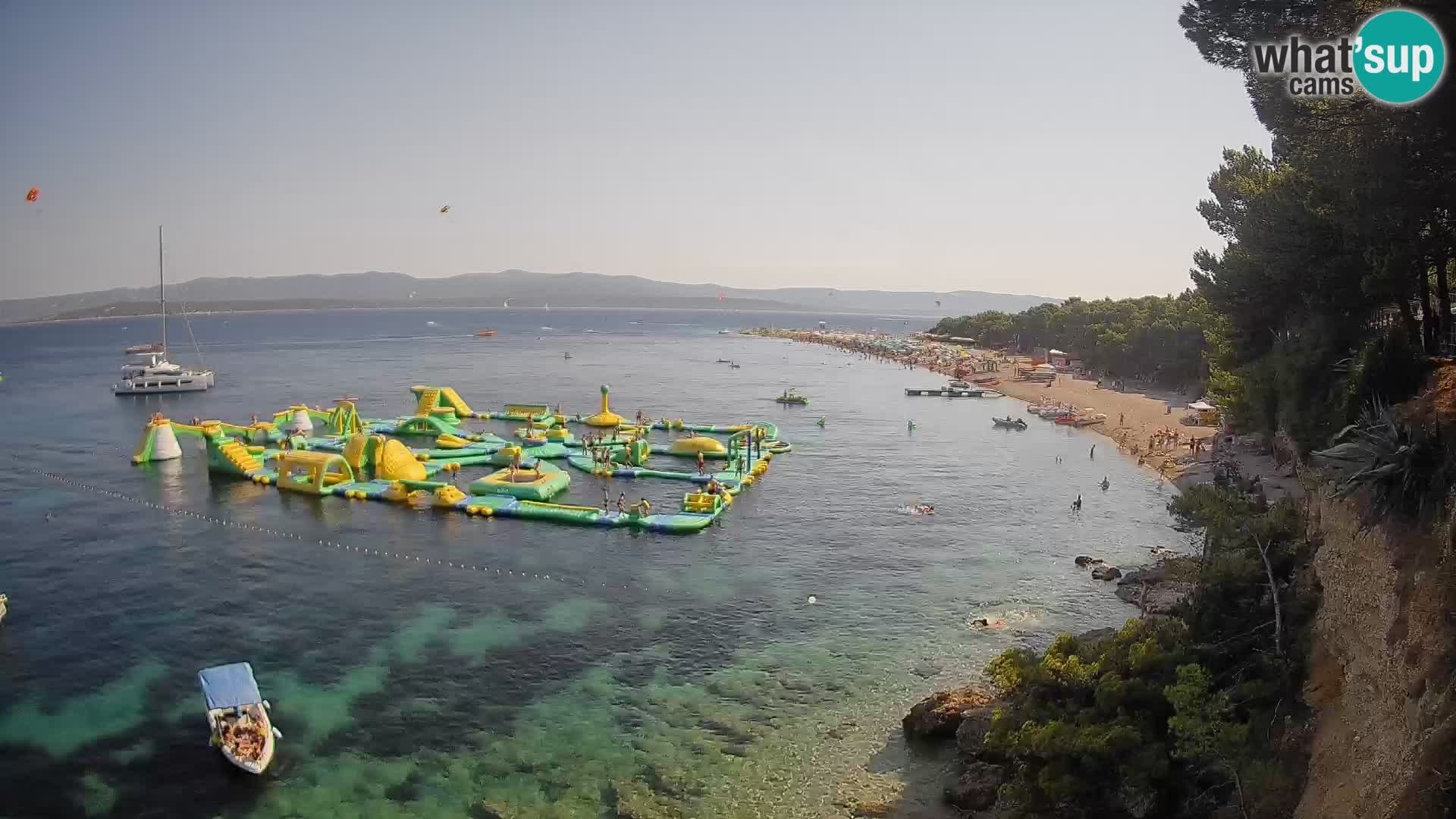 Webcam Bol Zlatni Rat – Live View from Brač Island