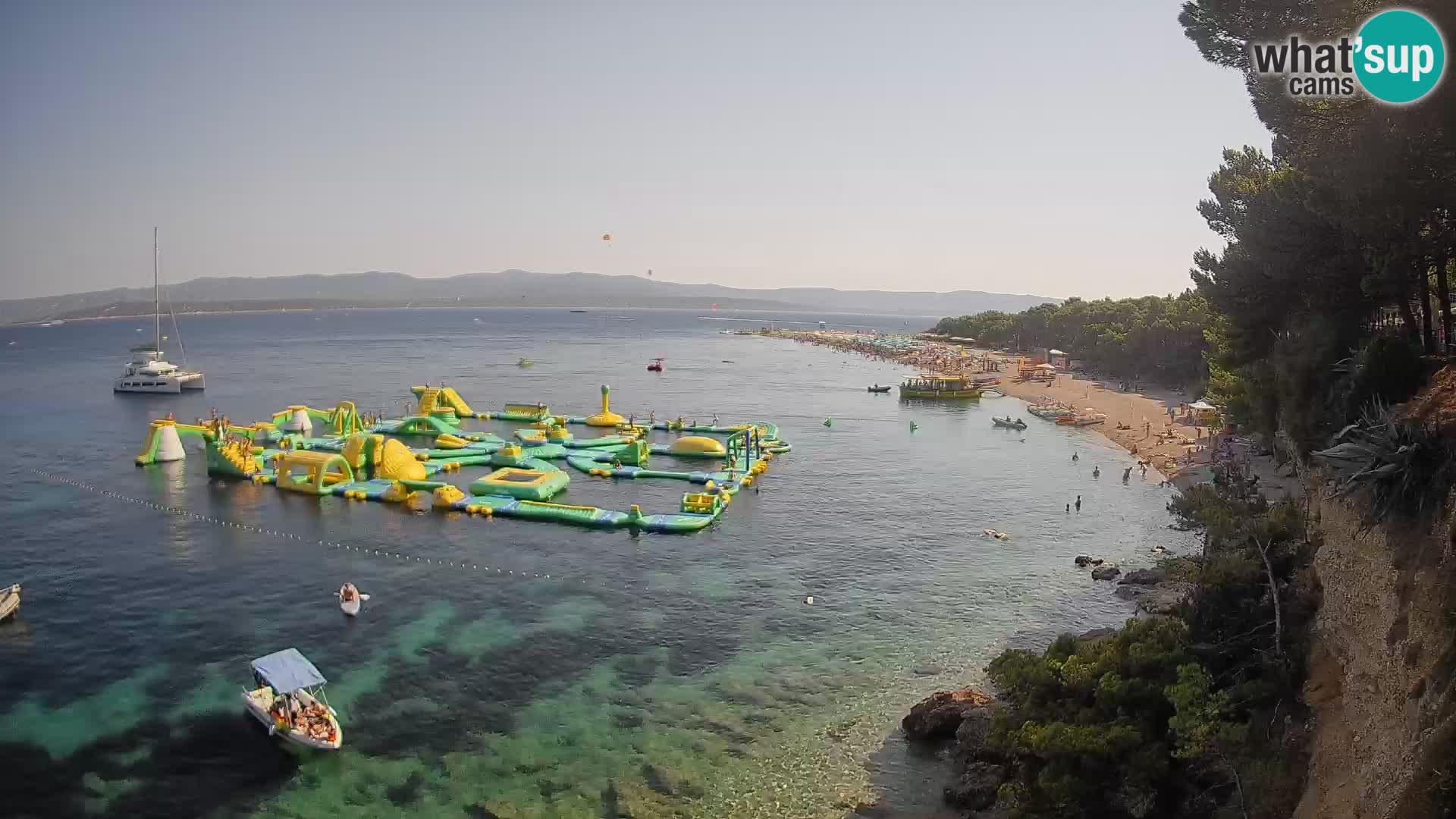 Webcam Bol Zlatni Rat – Live View from Brač Island