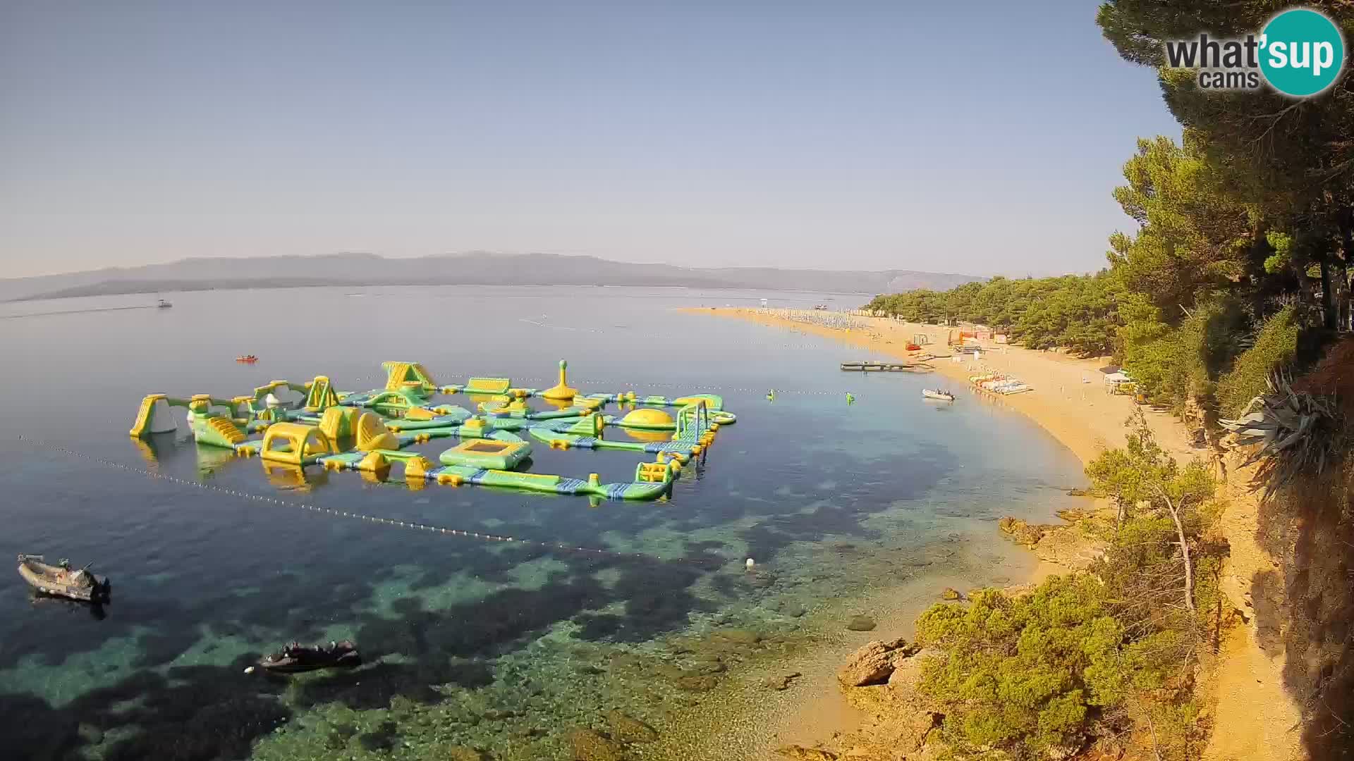 Webcam Bol Zlatni Rat – Vue en direct depuis l’île de Brač