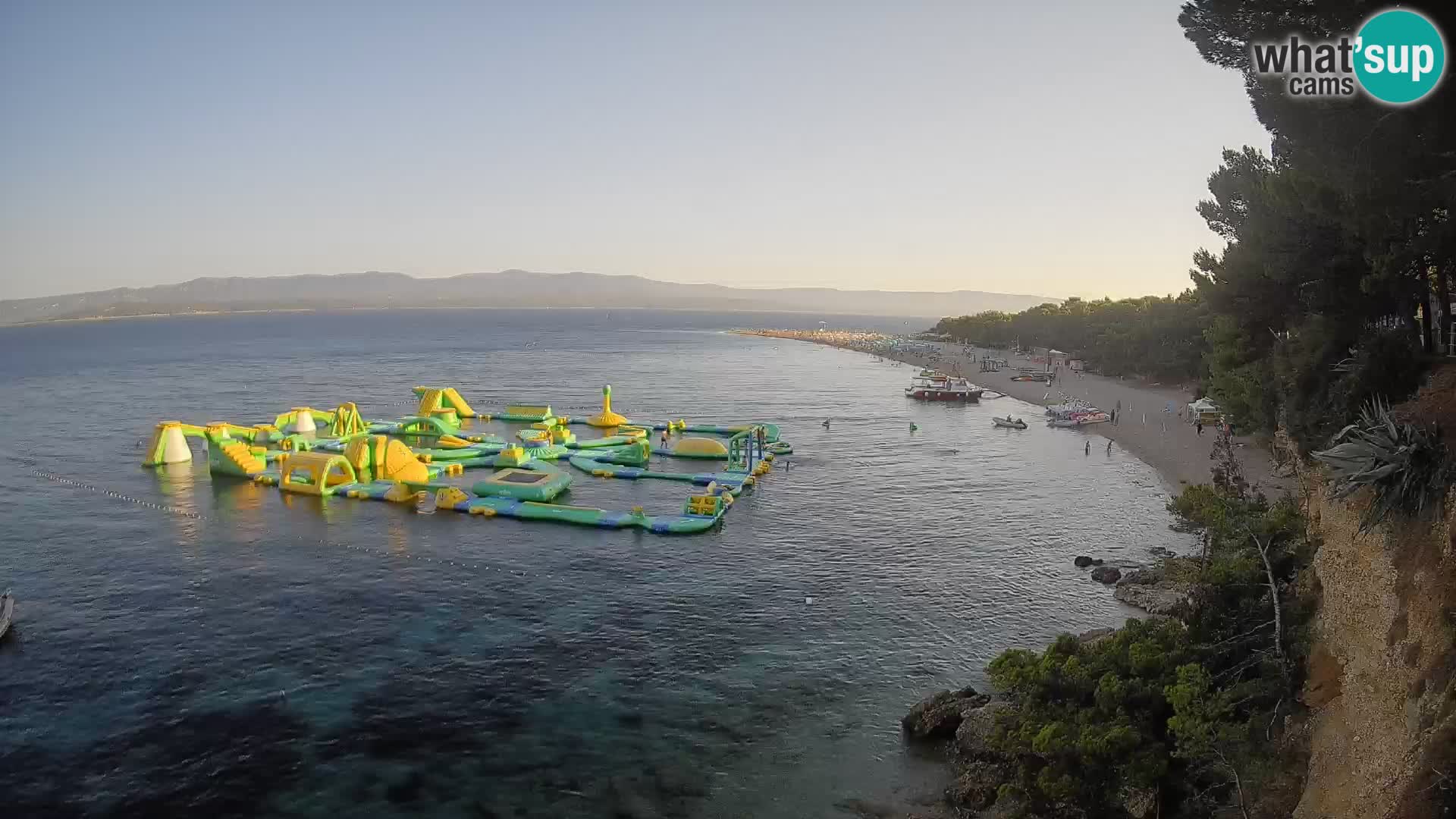 Webcam Zlatni Rat Bol – Liveblick vom berühmten Strand auf Brač