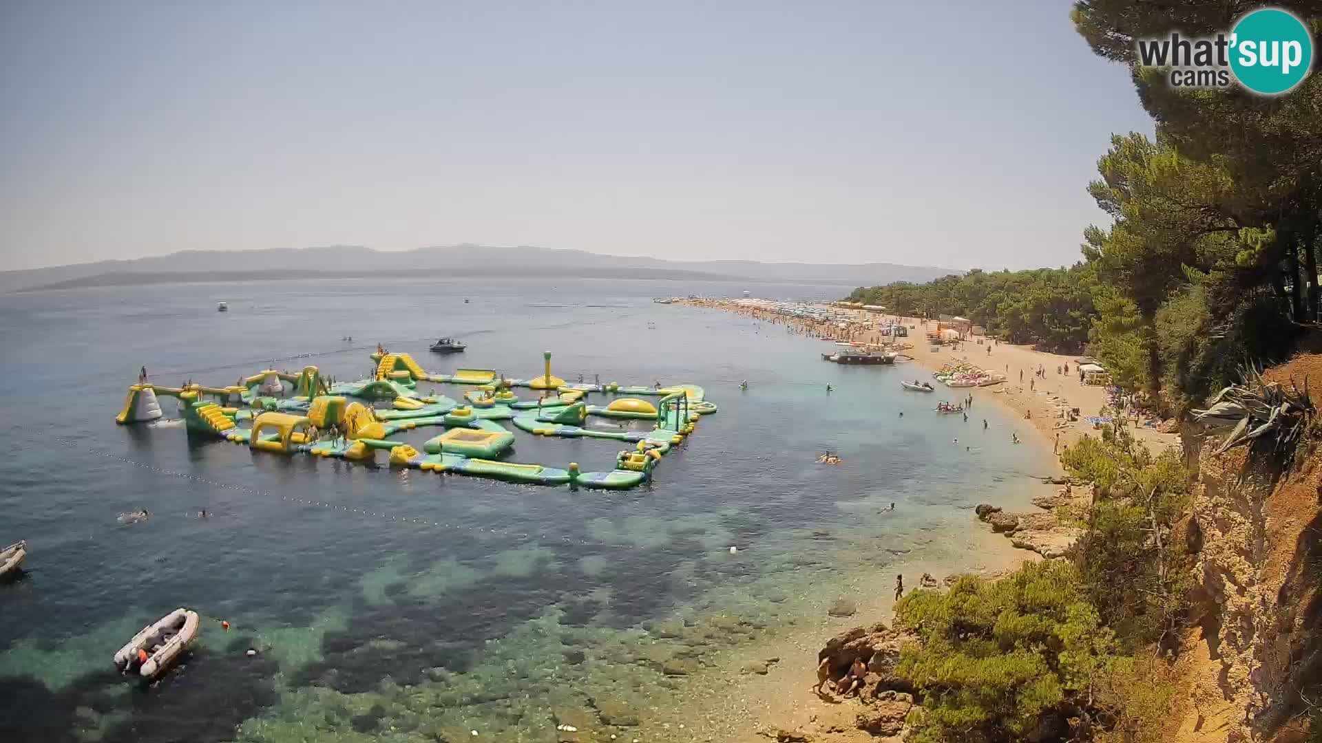 Web kamera Bol Zlatni Rat – Pogled uživo s otoka Brača