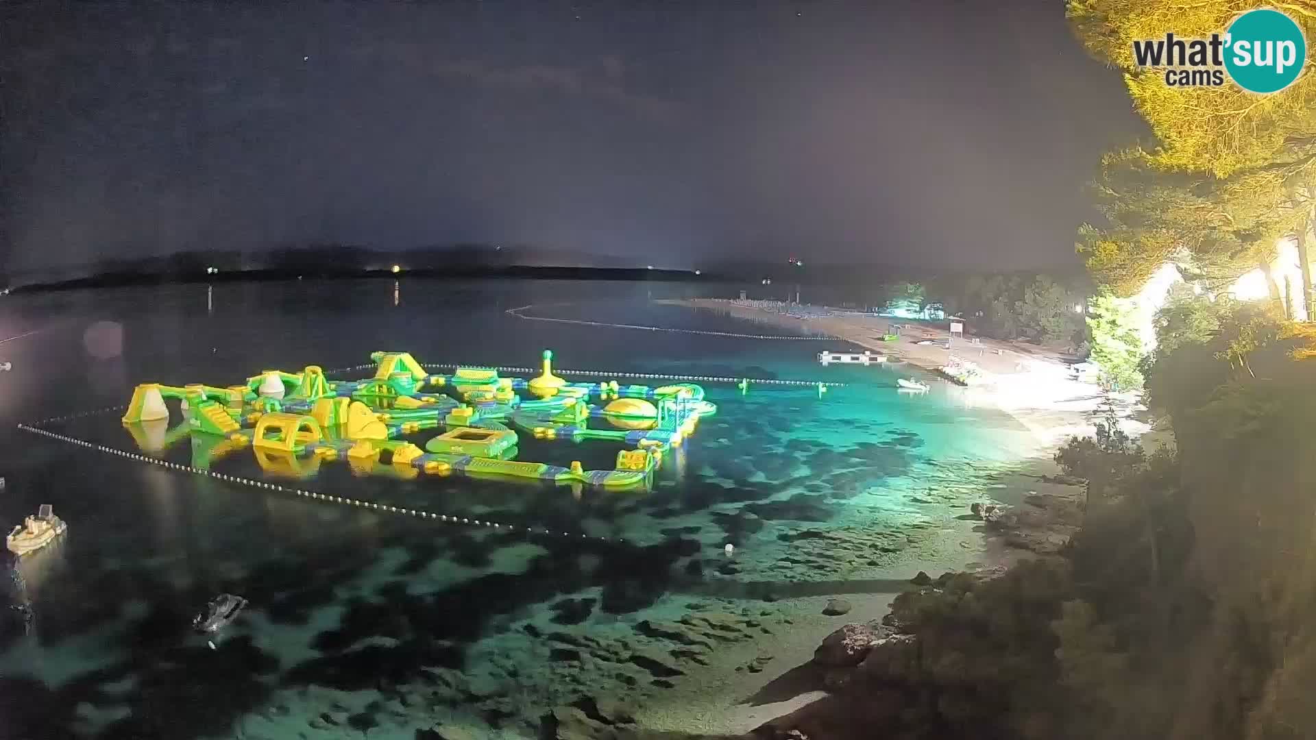 Webcam Bol Zlatni Rat – Vista en vivo desde la isla de Brač