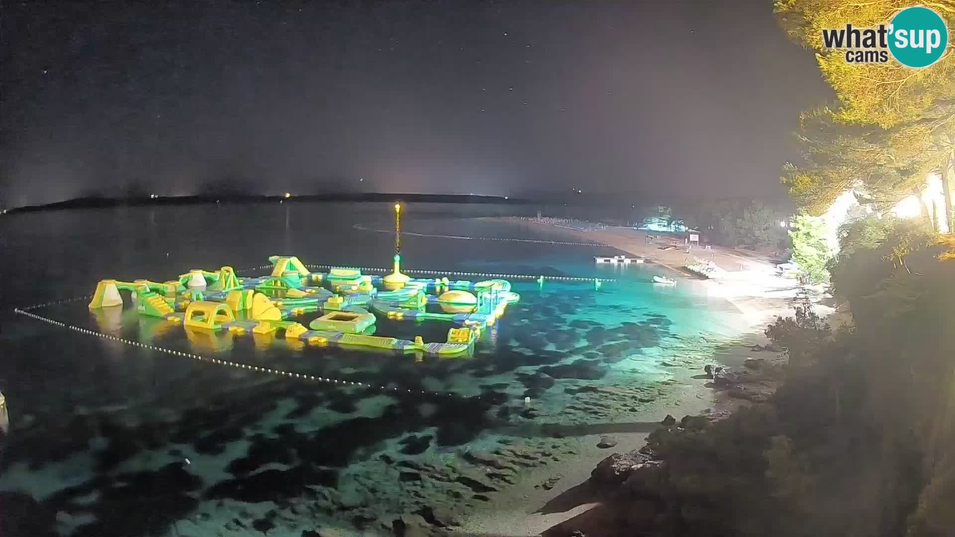 Webcam Zlatni Rat Bol – Liveblick vom berühmten Strand auf Brač
