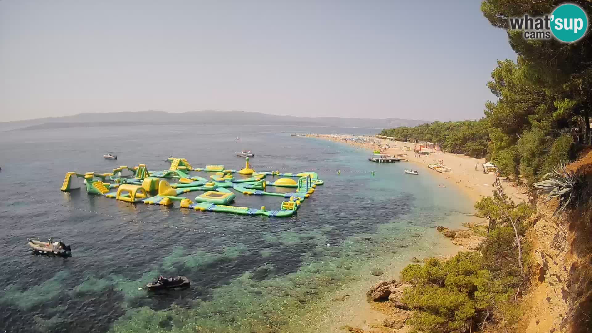 Webcam Bol Zlatni Rat – Vue en direct depuis l’île de Brač