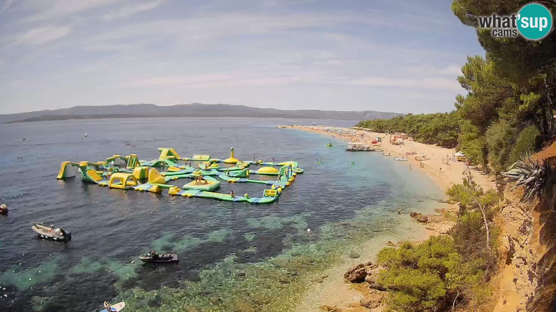 Webcam Bol Zlatni Rat – Vue en direct depuis l’île de Brač