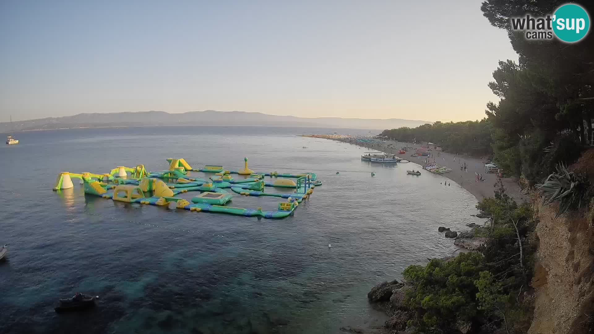 Webcam Bol Zlatni Rat – Vista en vivo desde la isla de Brač