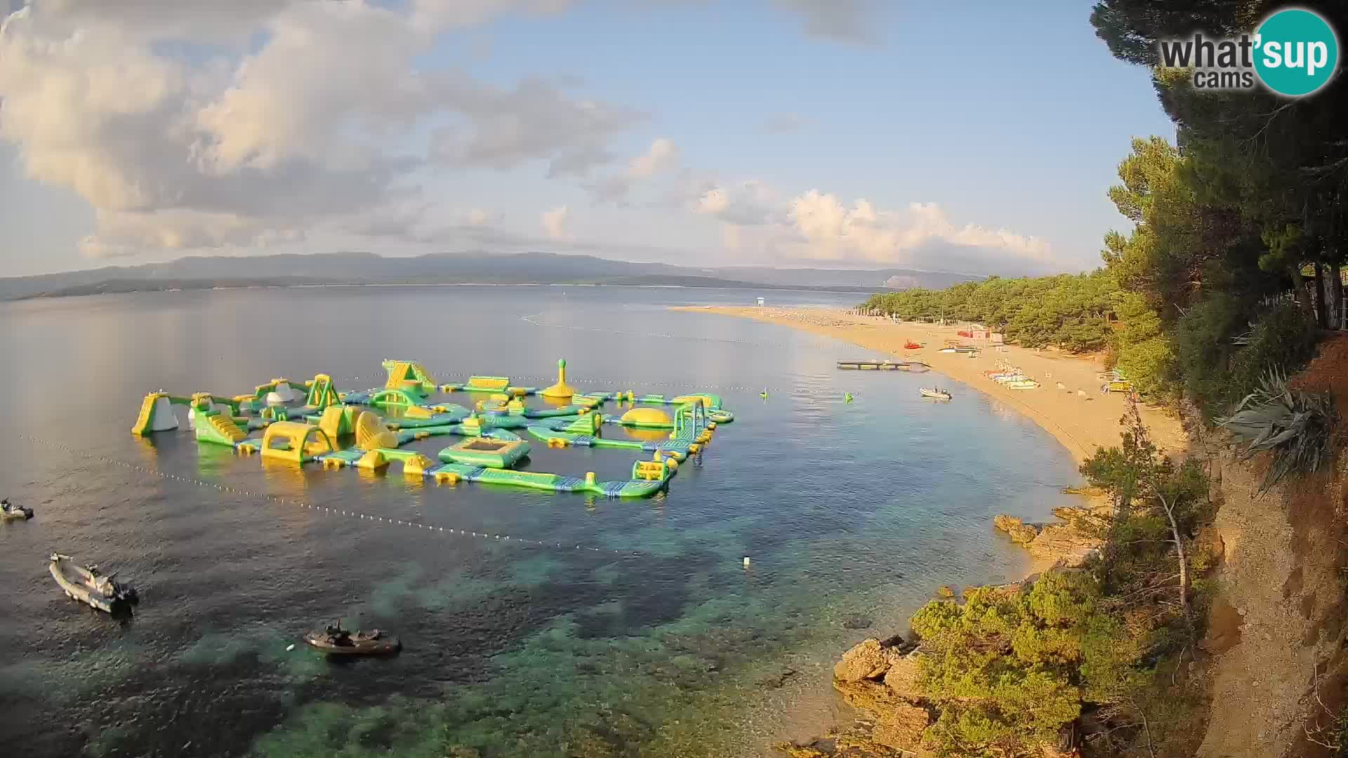 Webcam Bol Zlatni Rat – Vue en direct depuis l’île de Brač