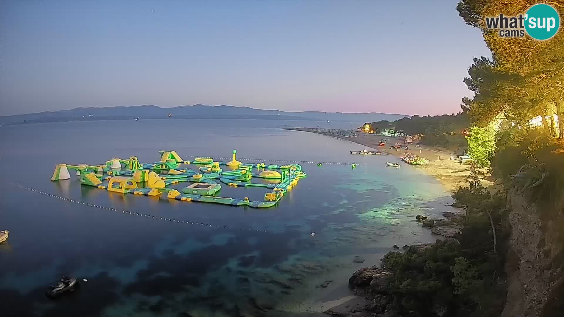 Webcam Bol Zlatni Rat – Vista en vivo desde la isla de Brač