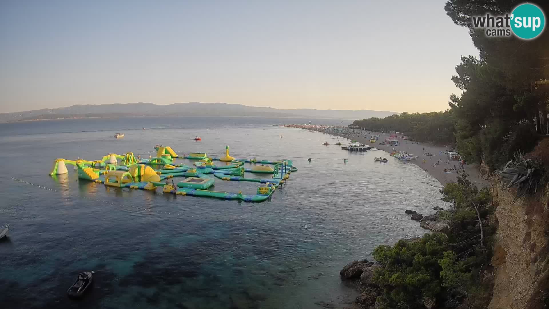 Webcam Zlatni Rat Bol – Liveblick vom berühmten Strand auf Brač
