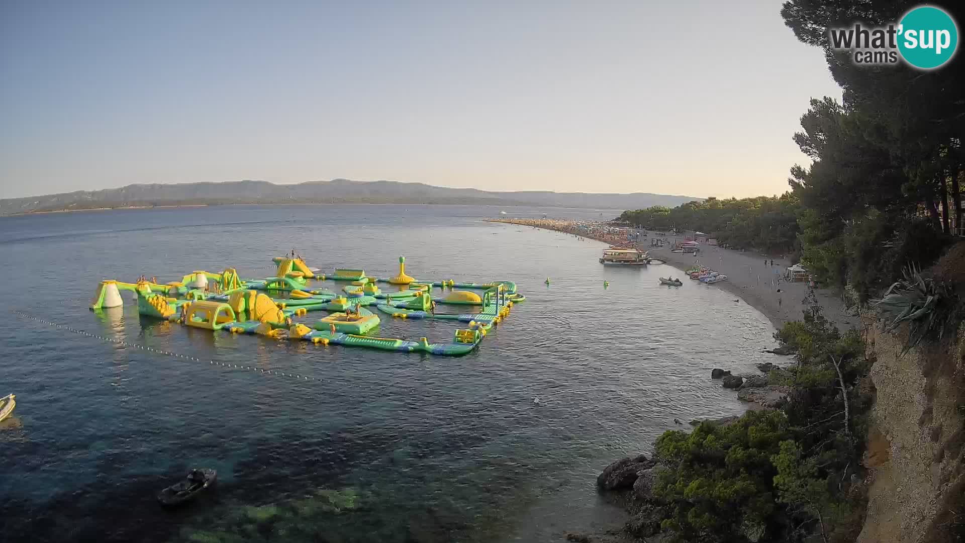 Webcam Bol Zlatni Rat – Vista en vivo desde la isla de Brač