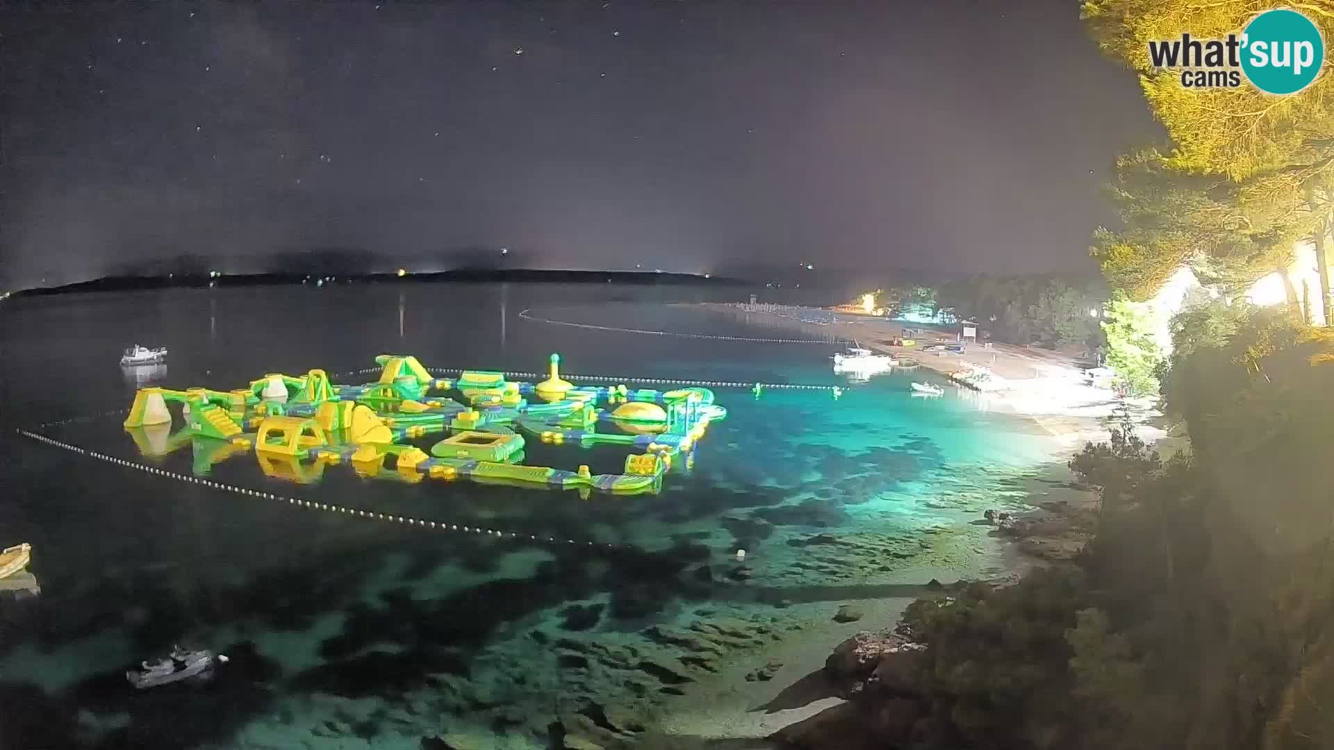 Webcam Bol Zlatni Rat – Vista en vivo desde la isla de Brač