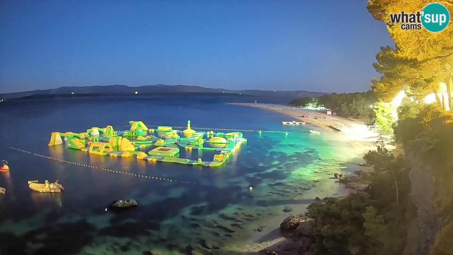 Webcam Bol Zlatni Rat – Vue en direct depuis l’île de Brač