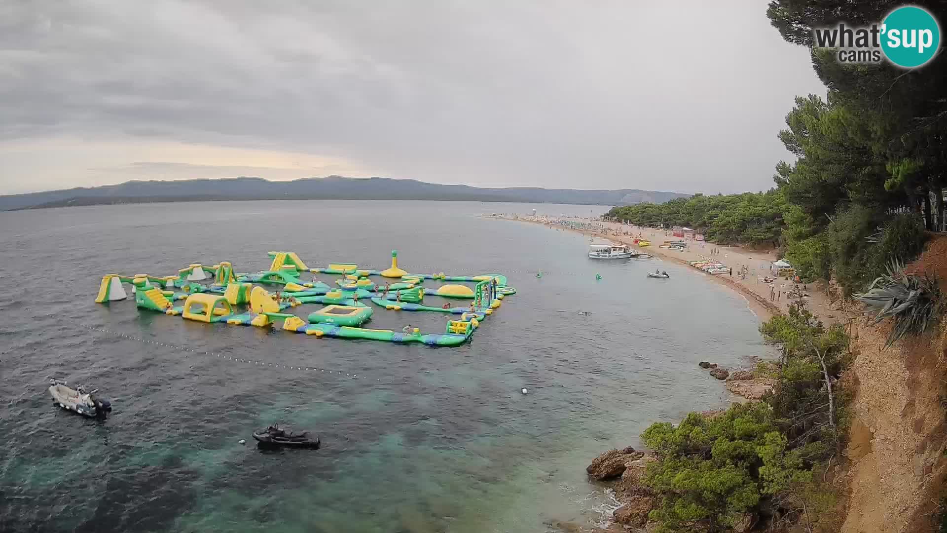 Webcam Bol Zlatni Rat – Vue en direct depuis l’île de Brač