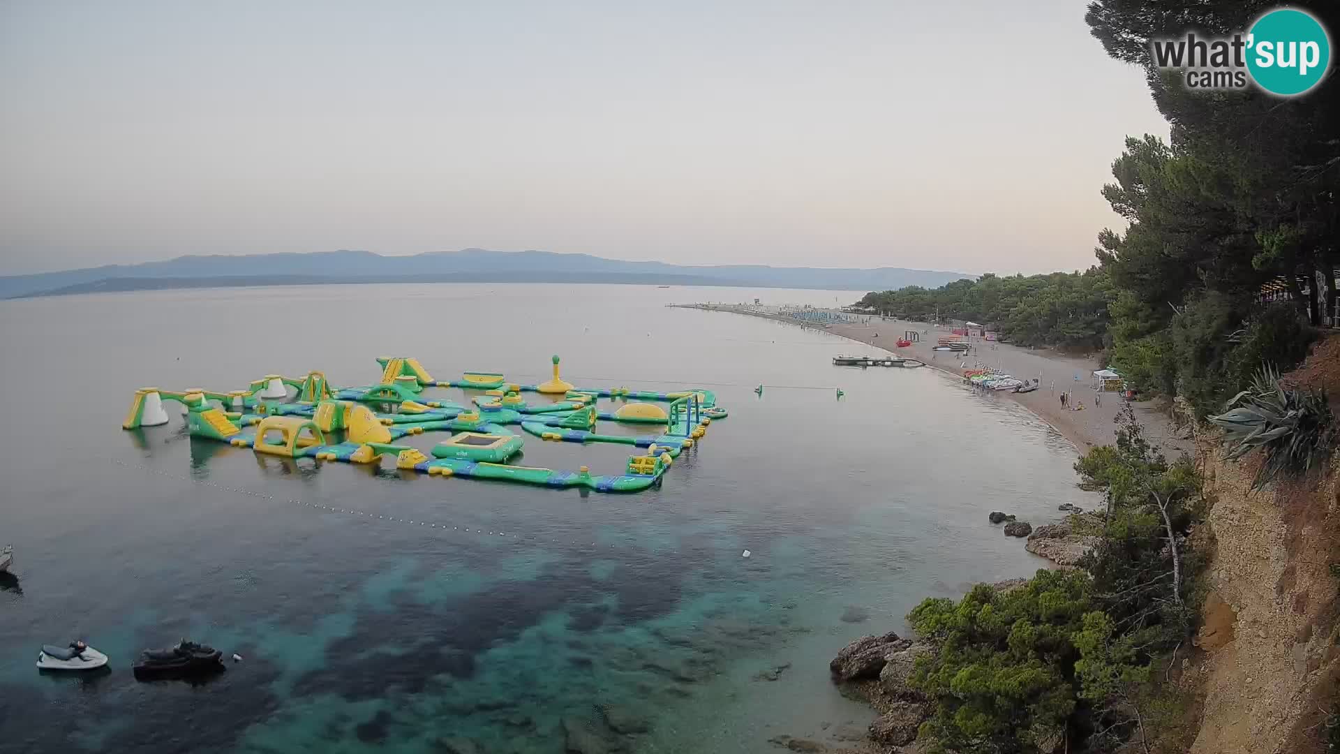 Webcam Bol Zlatni Rat – Vista en vivo desde la isla de Brač