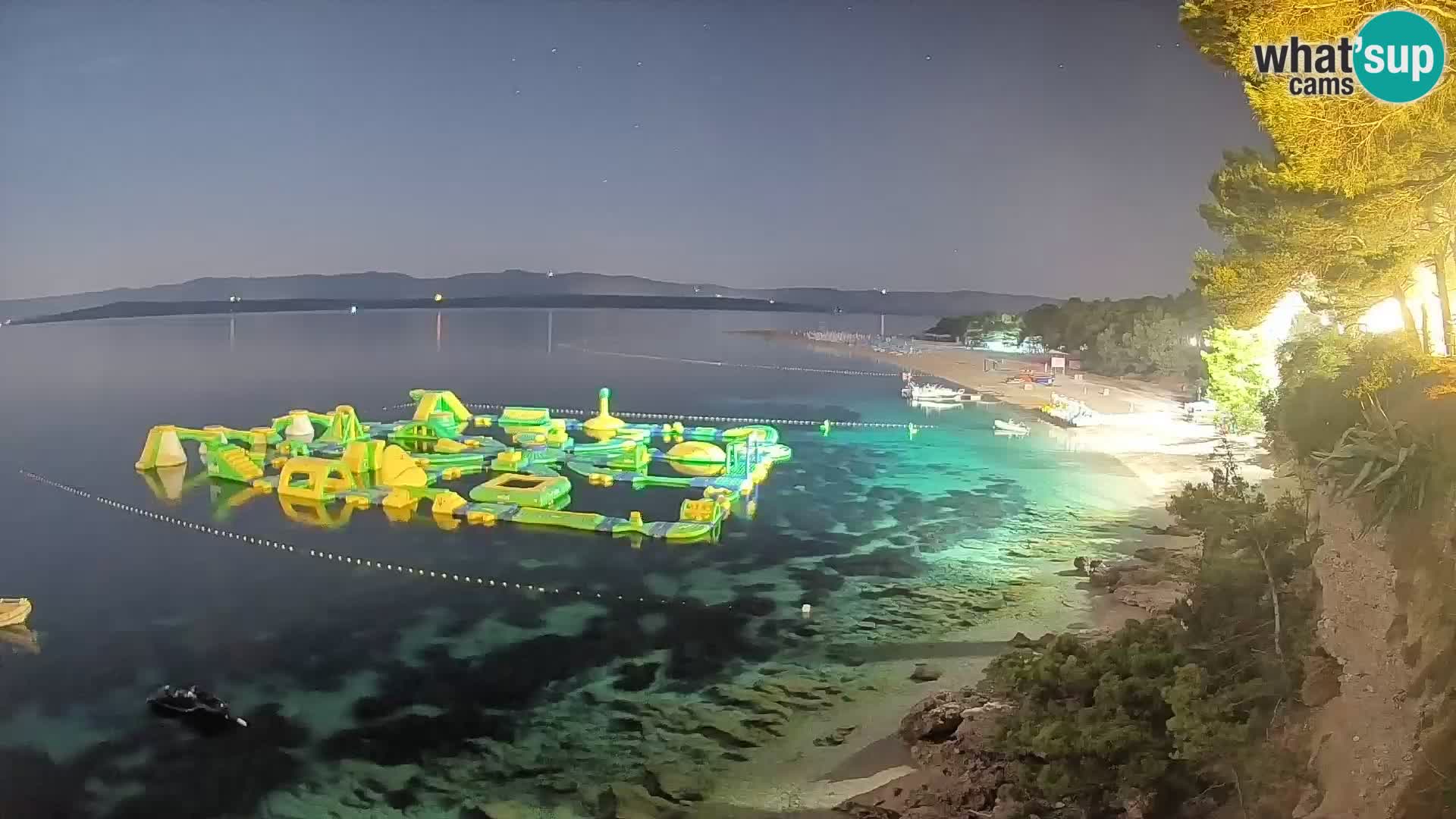 Webcam Bol Zlatni Rat – Vista en vivo desde la isla de Brač