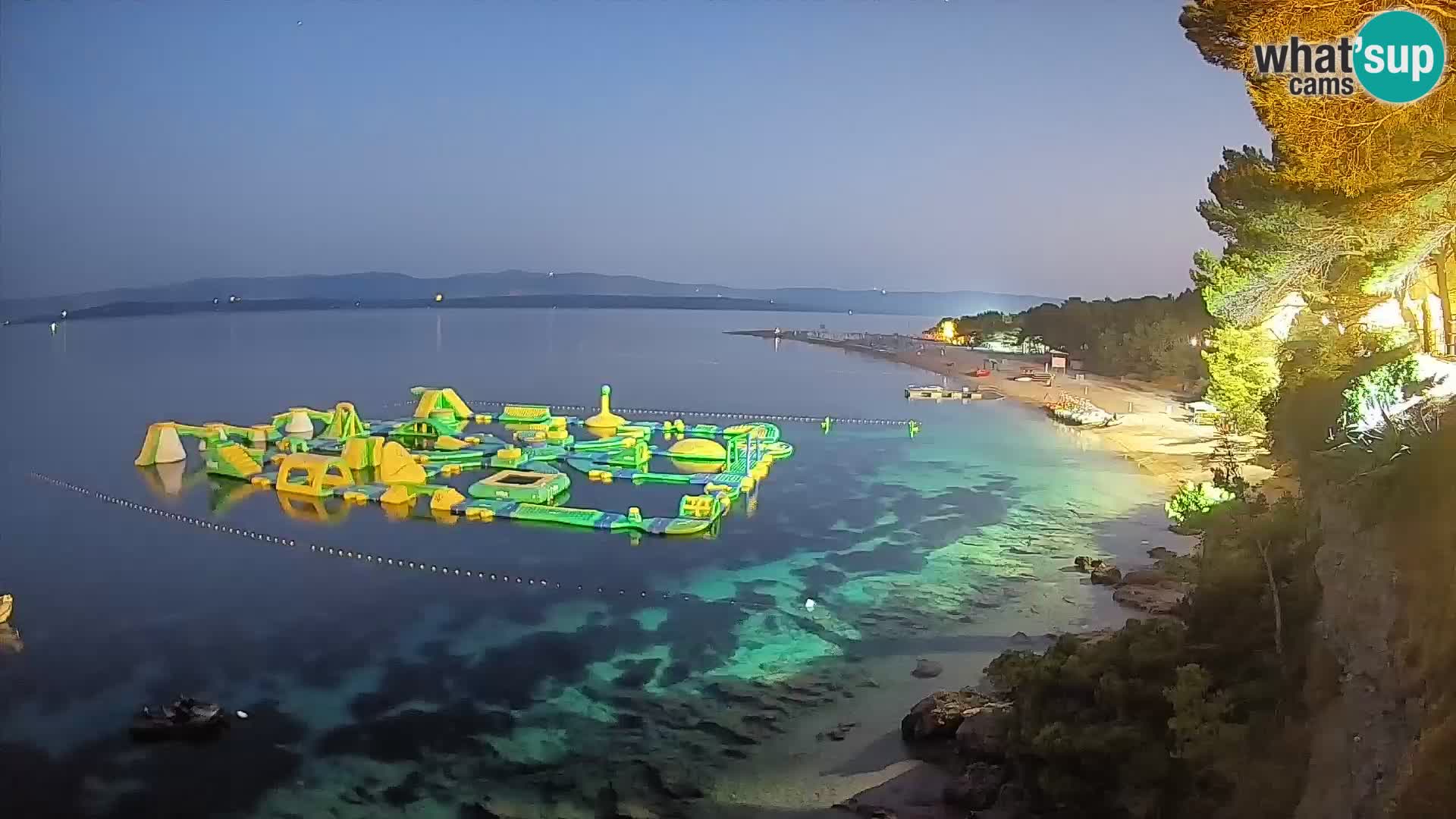 Webcam Bol Zlatni Rat – Vue en direct depuis l’île de Brač