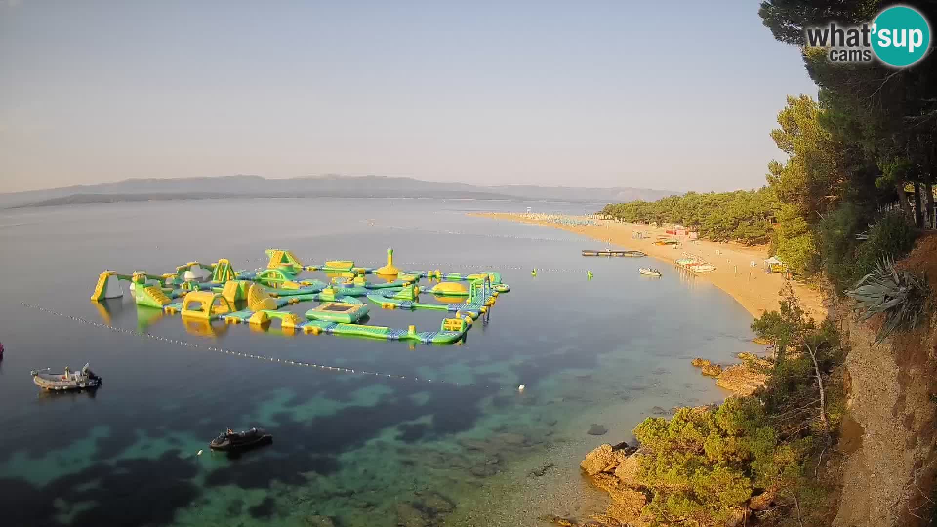 Webcam Bol Zlatni Rat – Vista en vivo desde la isla de Brač