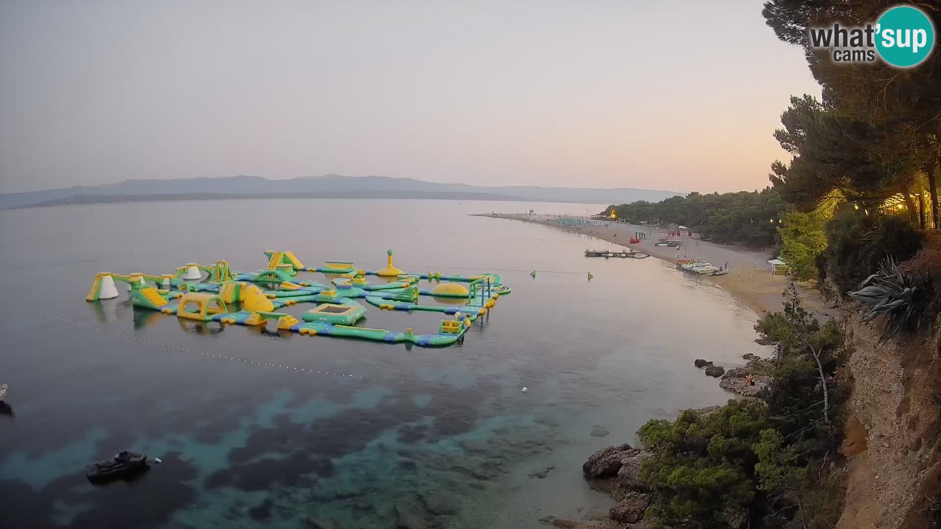 Webcam Bol Zlatni Rat – Vista en vivo desde la isla de Brač