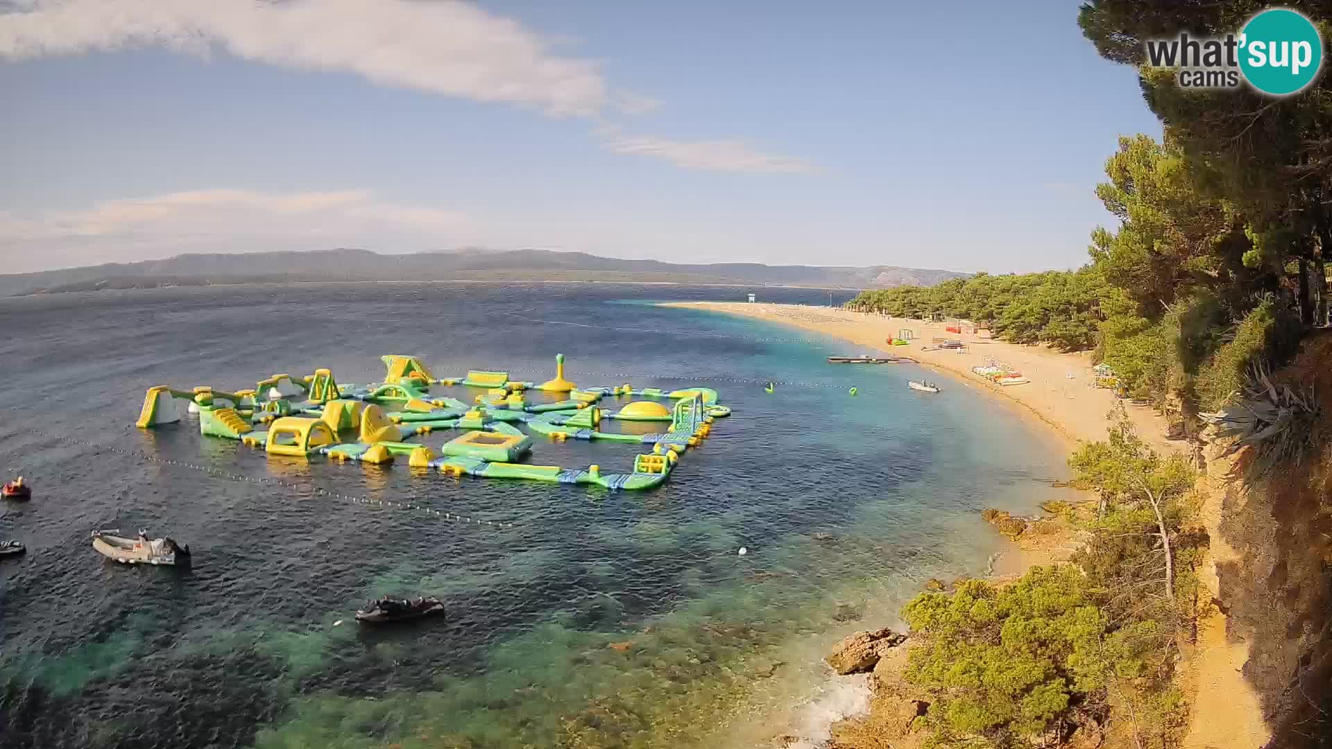 Webcam Bol Zlatni Rat – Vue en direct depuis l’île de Brač