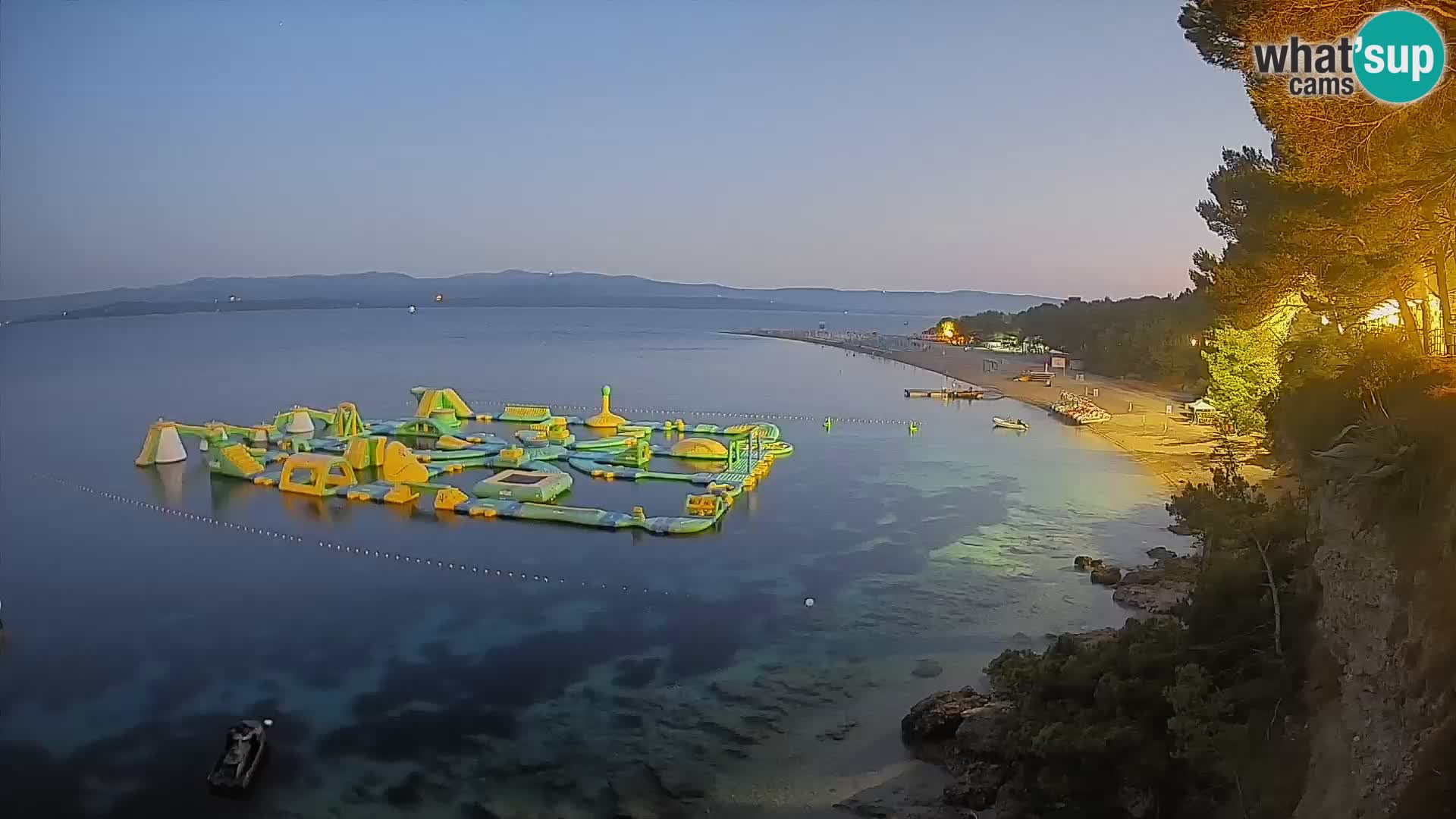 Webcam Bol Zlatni Rat – Vista en vivo desde la isla de Brač