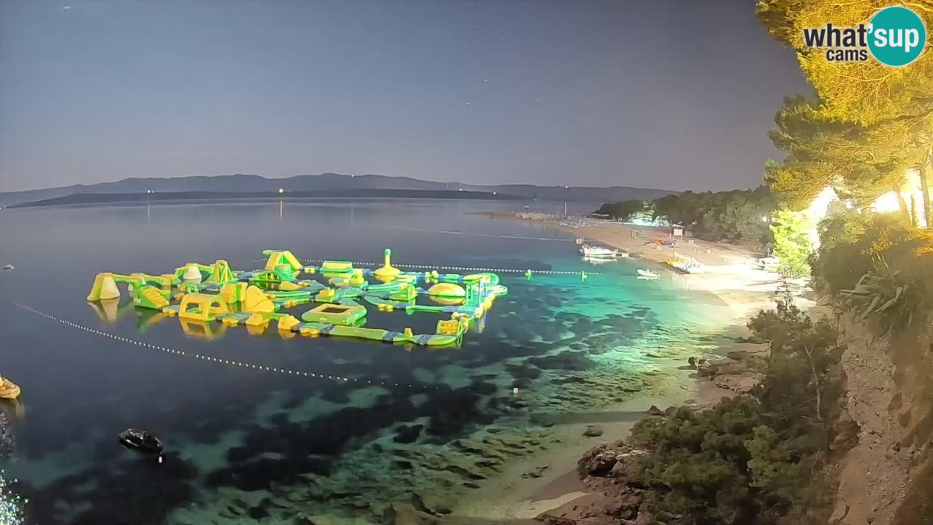 Webcam Zlatni Rat Bol – Liveblick vom berühmten Strand auf Brač
