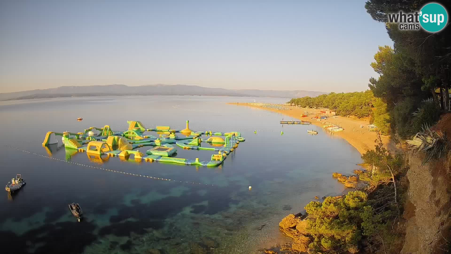 Webcam Bol Zlatni Rat – Vue en direct depuis l’île de Brač