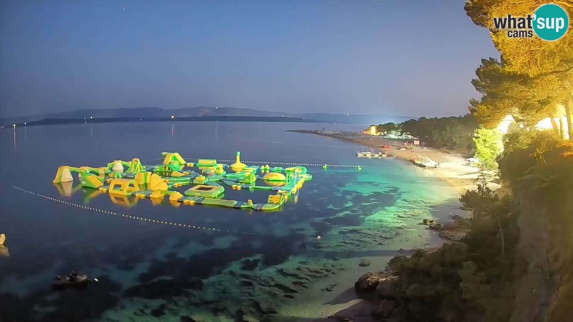 Webcam Bol Zlatni Rat – Vista en vivo desde la isla de Brač