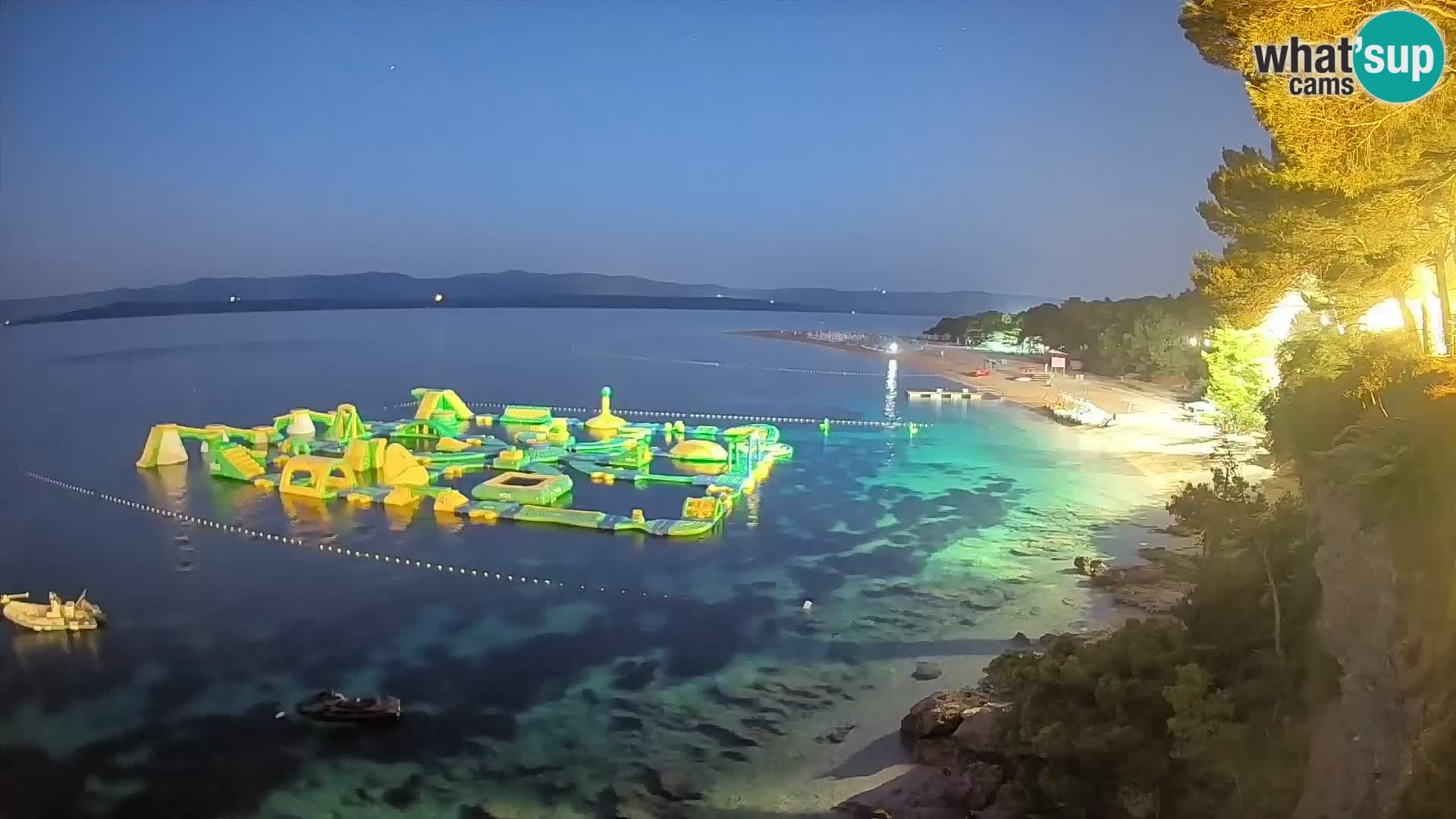 Webcam Bol Zlatni Rat – Vista en vivo desde la isla de Brač
