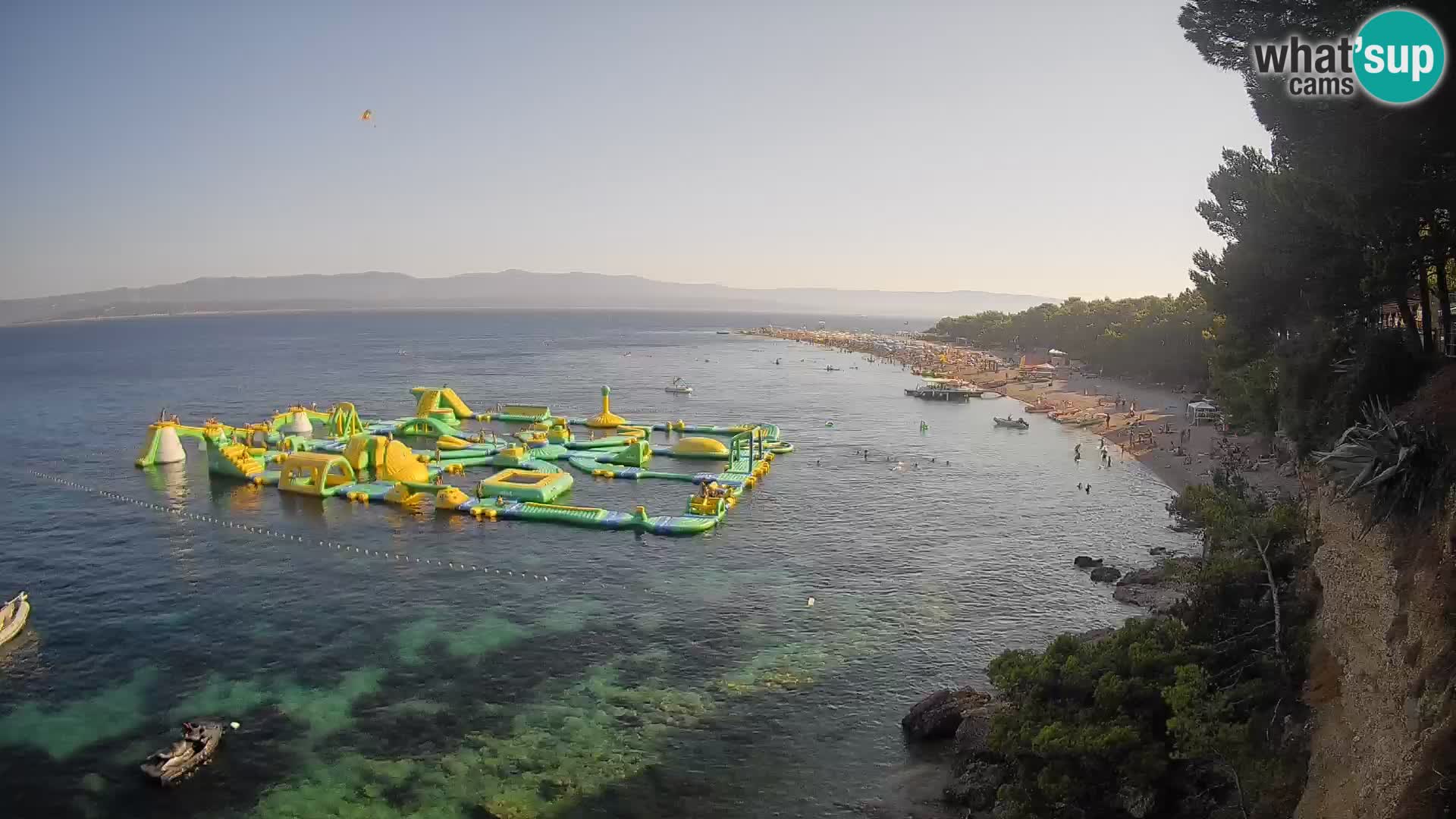 Web kamera Bol Zlatni Rat – Pogled uživo s otoka Brača