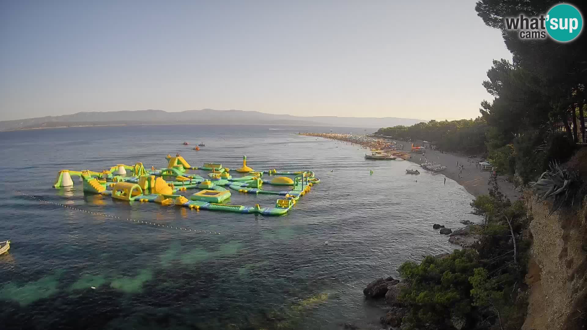 Webcam Zlatni Rat Bol – Liveblick vom berühmten Strand auf Brač