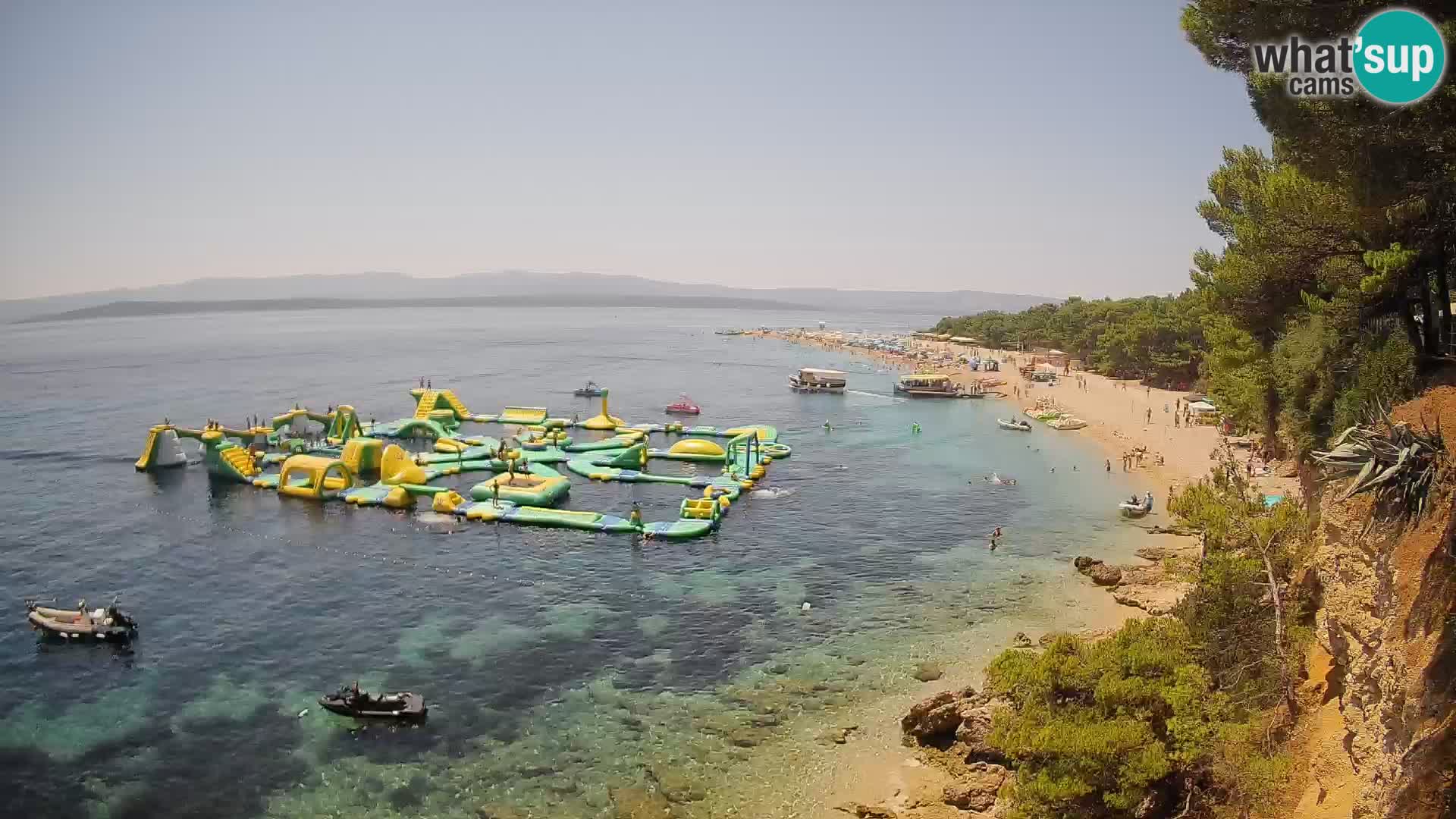 Webcam Bol Zlatni Rat – Vue en direct depuis l’île de Brač