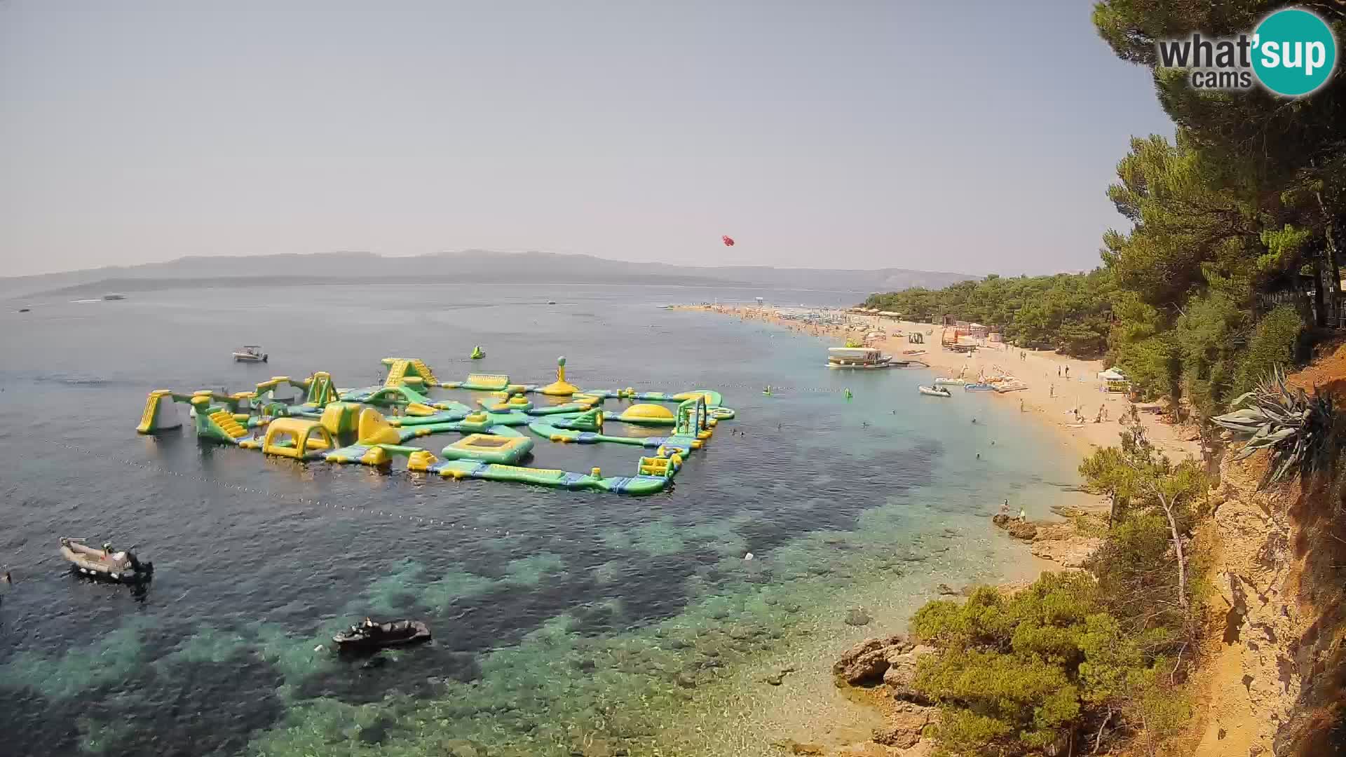 Web kamera Bol Zlatni Rat – Pogled uživo s otoka Brača