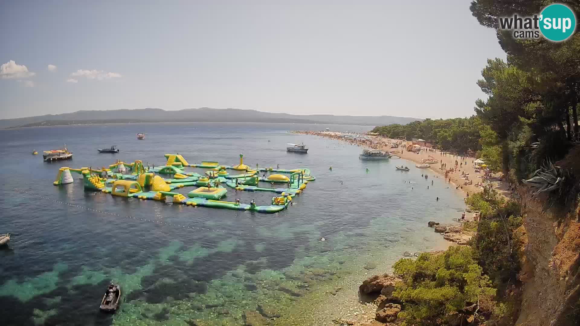 Webcam Bol Zlatni Rat – Vue en direct depuis l’île de Brač