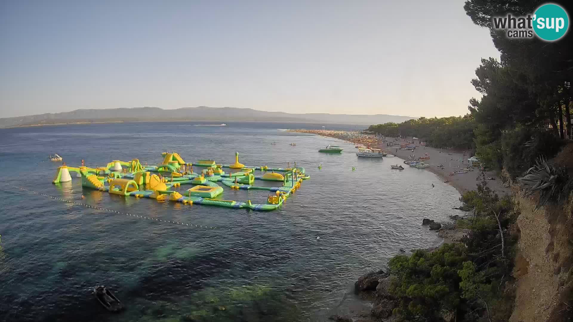 Webcam Bol Zlatni Rat – Vista en vivo desde la isla de Brač