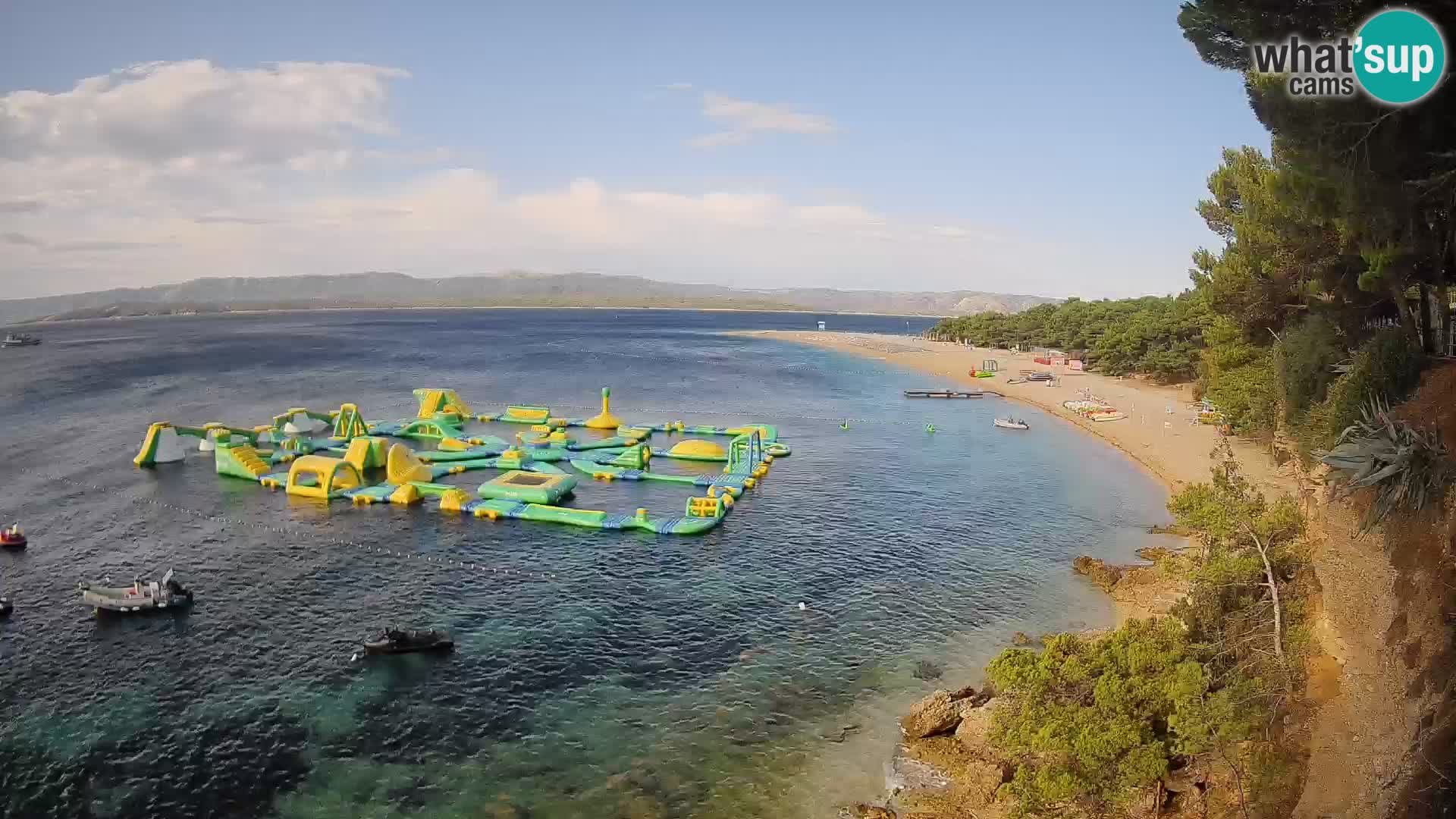 Webcam Bol Zlatni Rat – Vue en direct depuis l’île de Brač