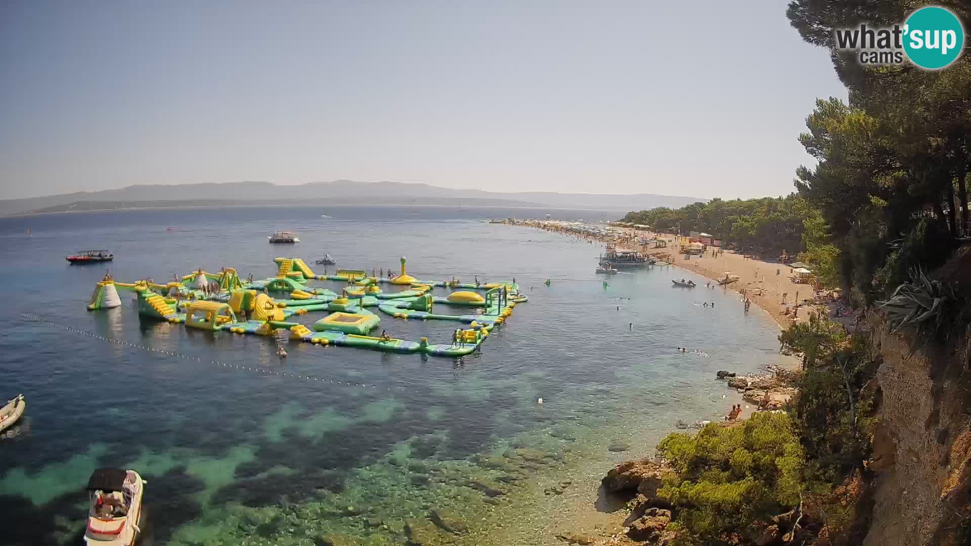 Webcam Bol Zlatni Rat – Vue en direct depuis l’île de Brač