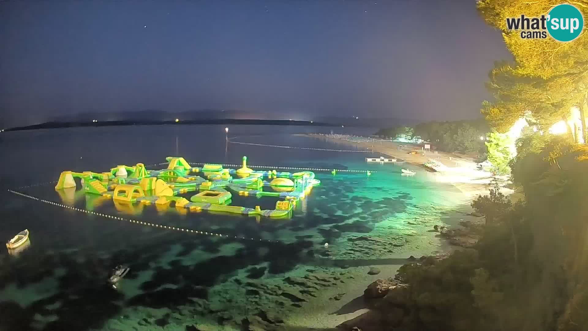 Webcam Bol Zlatni Rat – Vista en vivo desde la isla de Brač