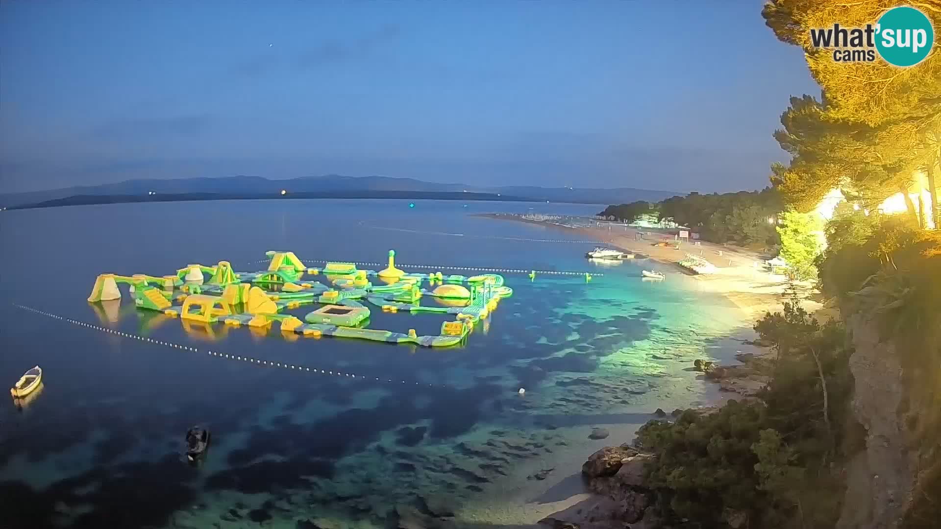 Webcam Bol Zlatni Rat – Vue en direct depuis l’île de Brač