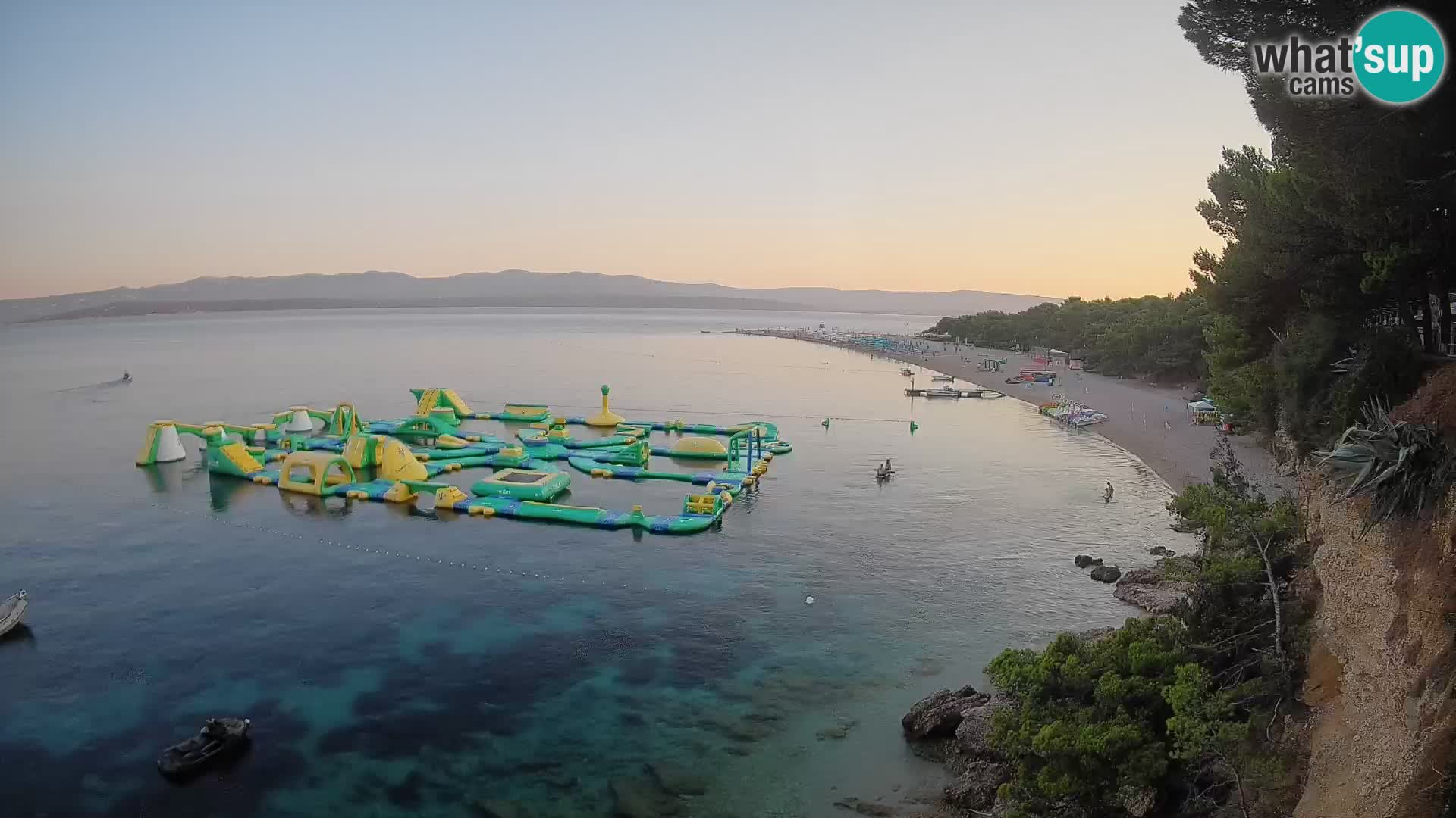 Webcam Bol Zlatni Rat – Vista en vivo desde la isla de Brač