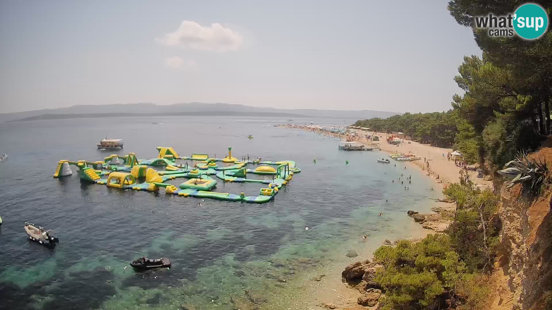 Webcam Bol Zlatni Rat – Vue en direct depuis l’île de Brač