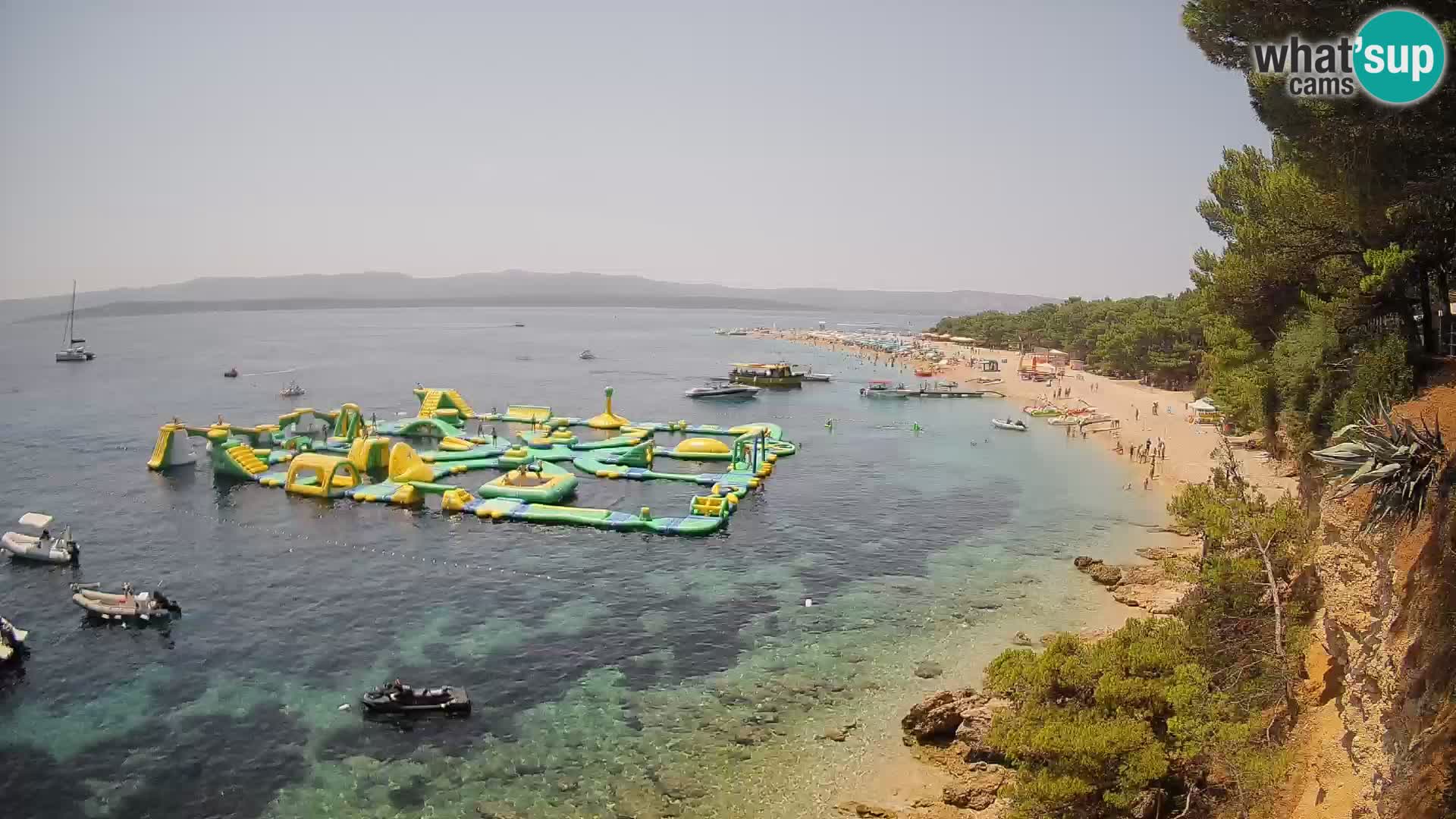 Webcam Bol Zlatni Rat – Live View from Brač Island