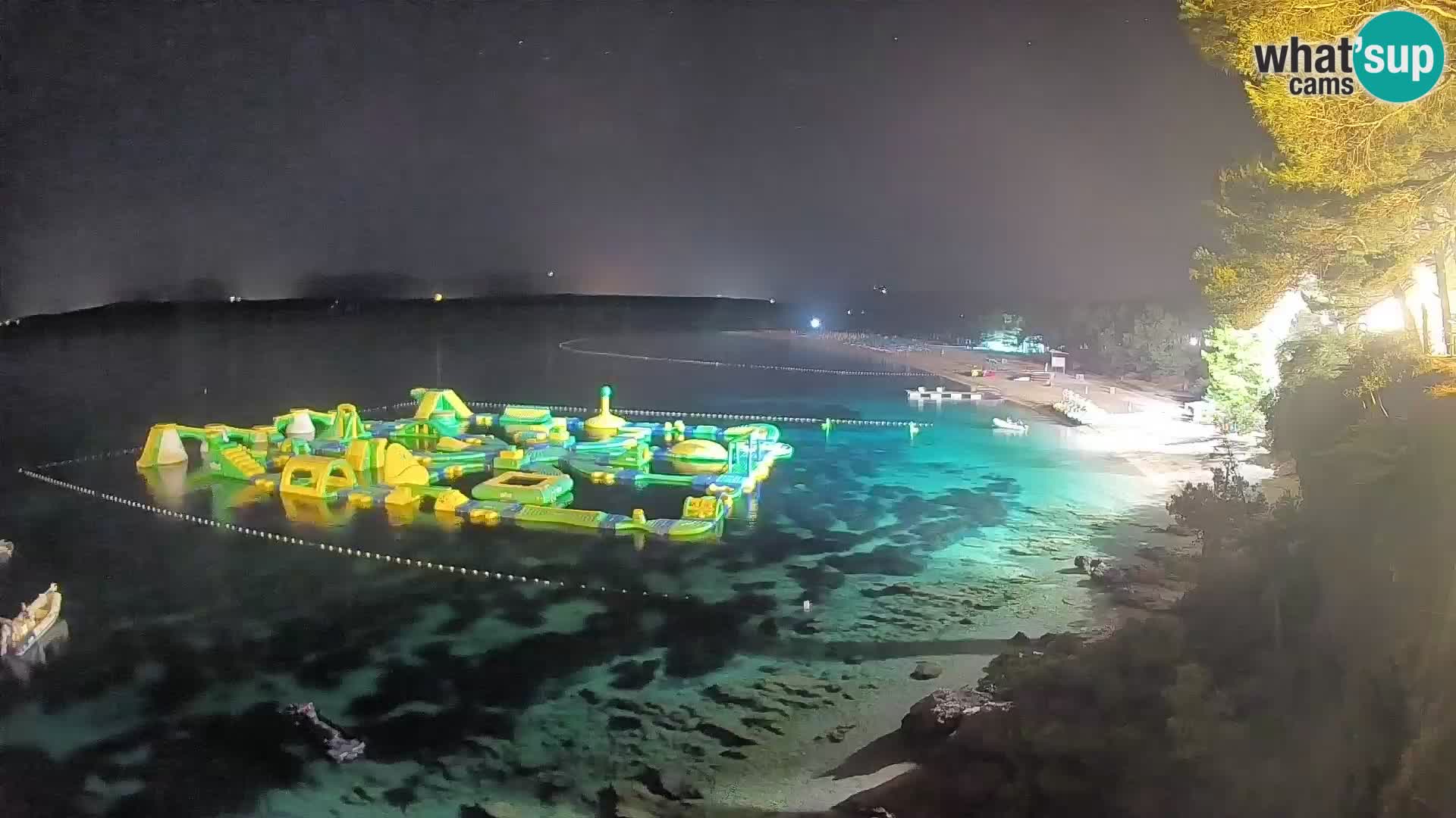 Webcam Bol Zlatni Rat – Vista en vivo desde la isla de Brač