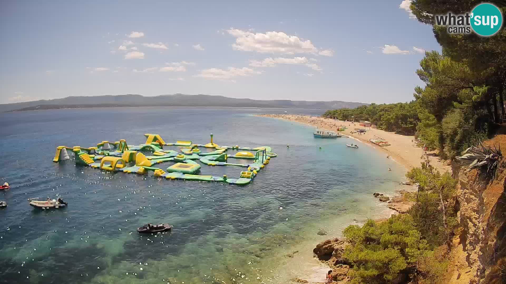 Webcam Bol Zlatni Rat – Vue en direct depuis l’île de Brač