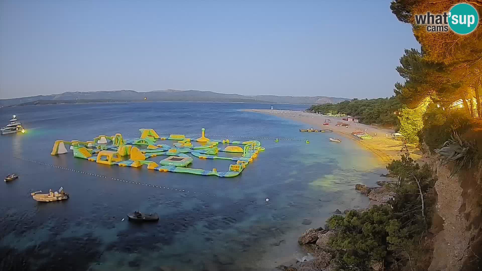Webcam Bol Zlatni Rat – Vue en direct depuis l’île de Brač