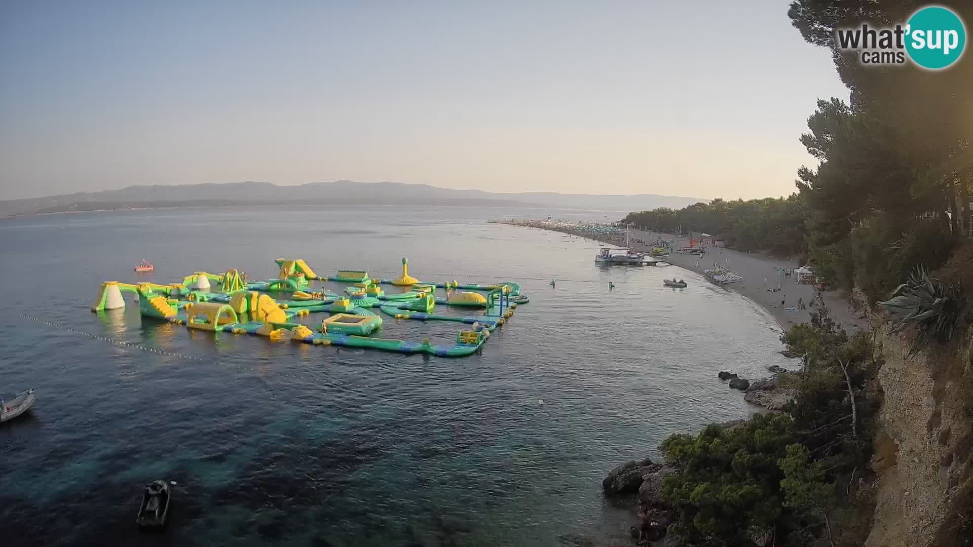 Webcam Bol Zlatni Rat – Vista en vivo desde la isla de Brač