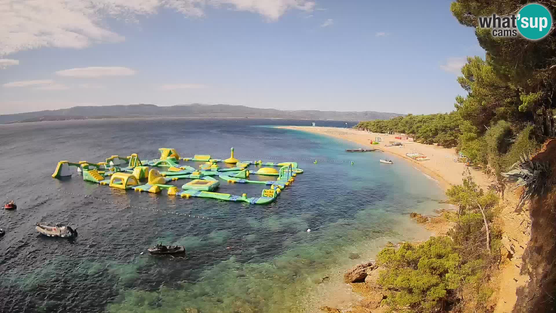Webcam Bol Zlatni Rat – Diretta dalla spiaggia più famosa di Brač